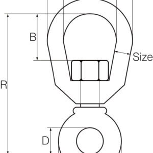 Chain Swivels Galvanised