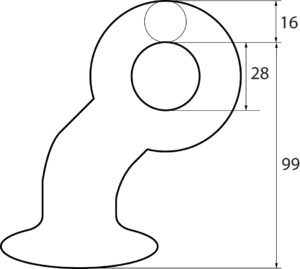 Elephants Feet Yellow Painted