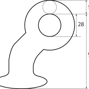 Elephants Feet Yellow Painted