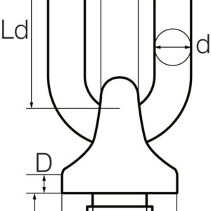 Eyebolts with Links to BS 4278 Part 2 1984 - Tested & Certified
