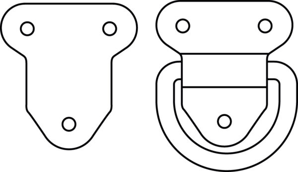 Stainless Steel Eye Plates