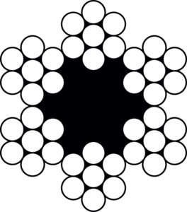 Galvanised Wire Ropes 6x36 IWRC