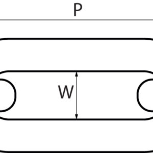Long Link Lashing Chain Yellow Painted Grade 80 Alloy Steel