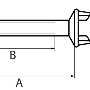 Stainless Steel Long Shank Eyebolt with Nut & Washer