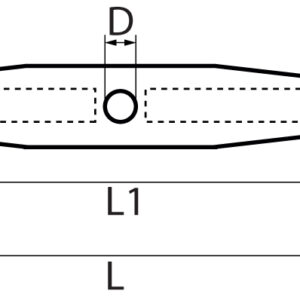Rigging Screws with Toggle each end