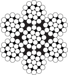 Stainless Steel 7x19 WSC Wire Rope