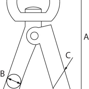 Standard Springhooks to Swivel Zinc Plated