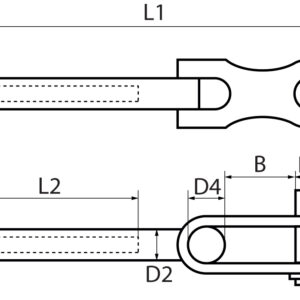 Swaged Swivel Toggle Terminals
