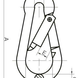 Carbine Hook Zinc Plated