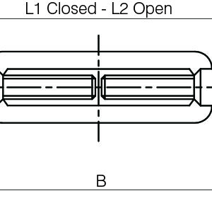 Eye & Eye Forged Straining Screws Galvanised