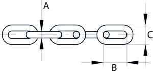 Short Link Chain Electrically Welded Mild Steel Galvanised