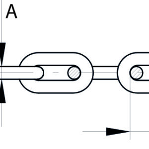 Short Link Chain Electrically Welded Mild Steel Galvanised