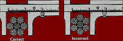 Measuring rope correctly